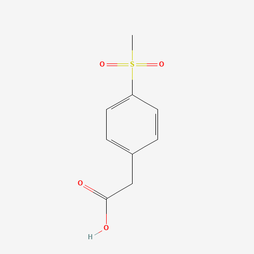4-(Methylsulfonyl)phenyl Acetic Acid structure