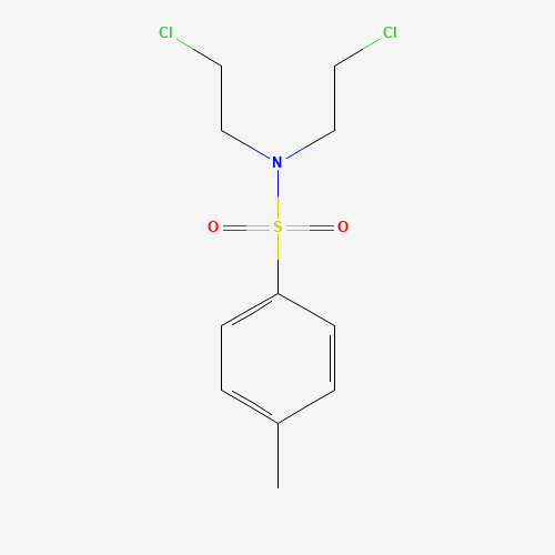 N,N-Bis(2-chloroethyl)-4-methylbenzenesulfonamide structure