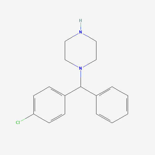 (–)-p-Chloro Benzhydryl Piperazine structure