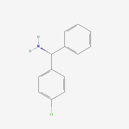 (R)-(4-Chlorophenyl)(phenyl)methanamine structure